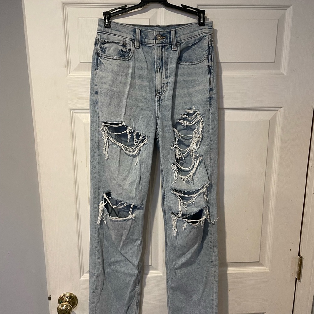 American Eagle Outfitters Blue Baggy Jeans
